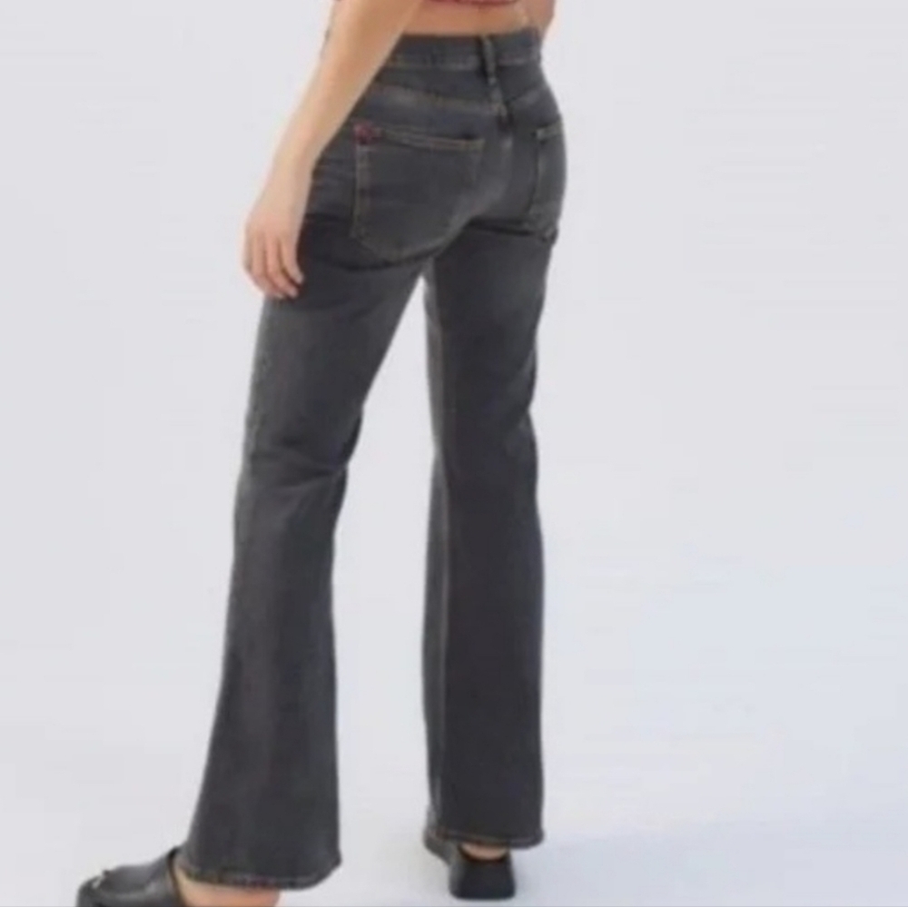 BDG Low Rise Flare Gray Plus Size Jeans Size Women's 39 NEW with Tags - Picture 2 of 13